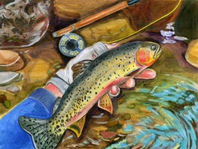 TX - TX674 - Seha Jung - 4th - Colorado River Cutthroat Trout - 2nd pl state