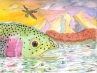 James Russell 9 Rainbow Trout